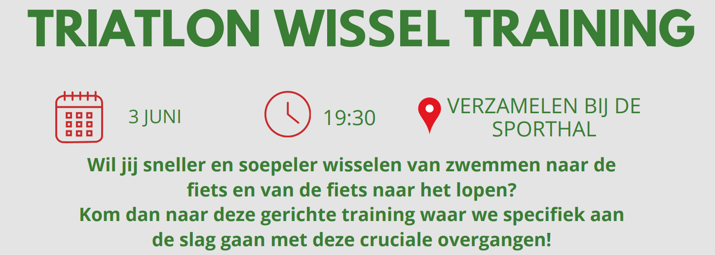 Lees meer over het artikel Triathlon wissel clinic