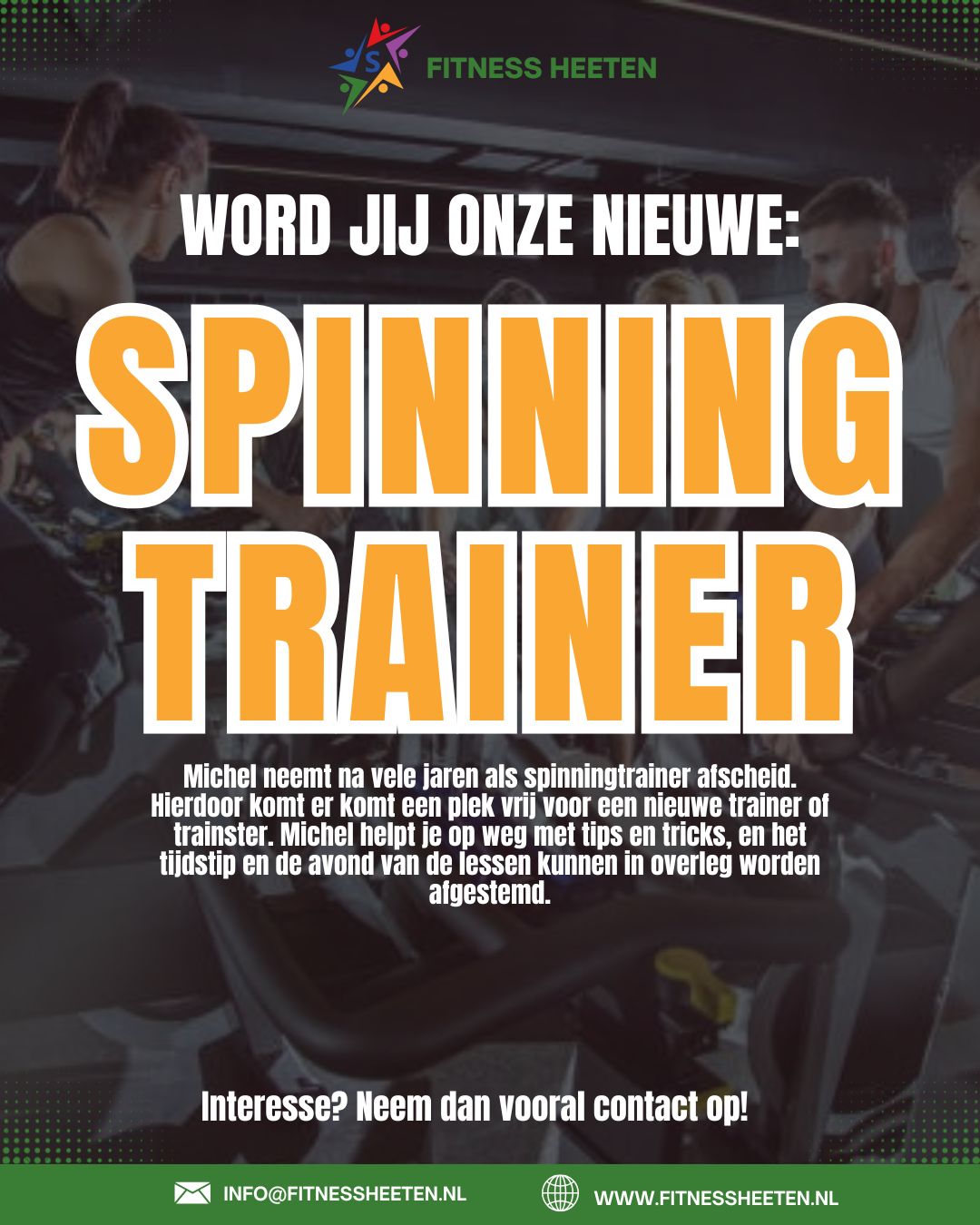 Je bekijkt nu Spinning trainer